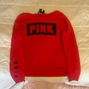 Red PINK sweatshirt